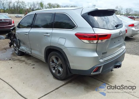 2018 Toyota Highlander Limited Platinum from USA, damaged, VIN 5TDDZRFH4JS820007